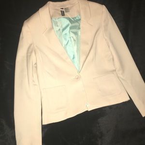 Cream blazer